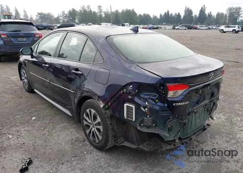 2021 Toyota Corolla Hybrid Le из США, поврежденный, VIN JTDEAMDE9MJ025401